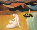 Woman on the beach