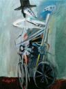 Zeus with a bike