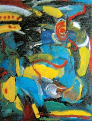 Abstrakte Komposition mit Zeus