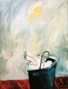 Dustbin with thrown away draft